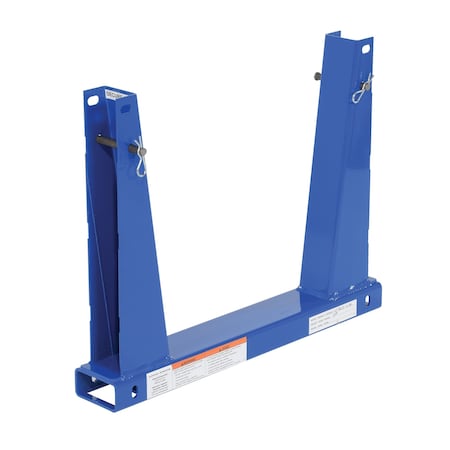 Vestil PORTABLE STACKABLE STORAGE RACK 6,000 CAP. PAIR U-RACK-US6-BU